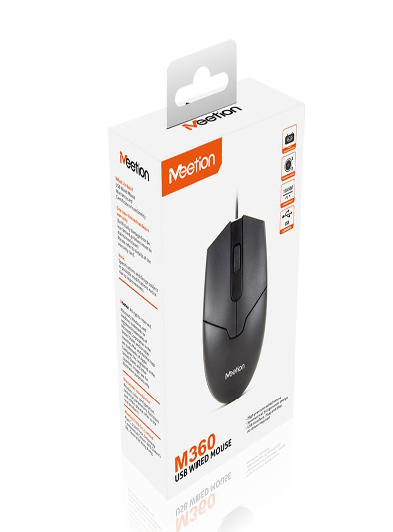 Mouse Con Cable MT-M360 - Meetion-7