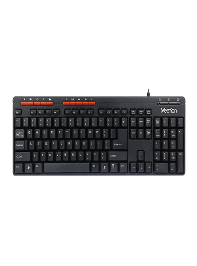 Teclado Con Cable Usb MT-K600M En Español - Meetion-0