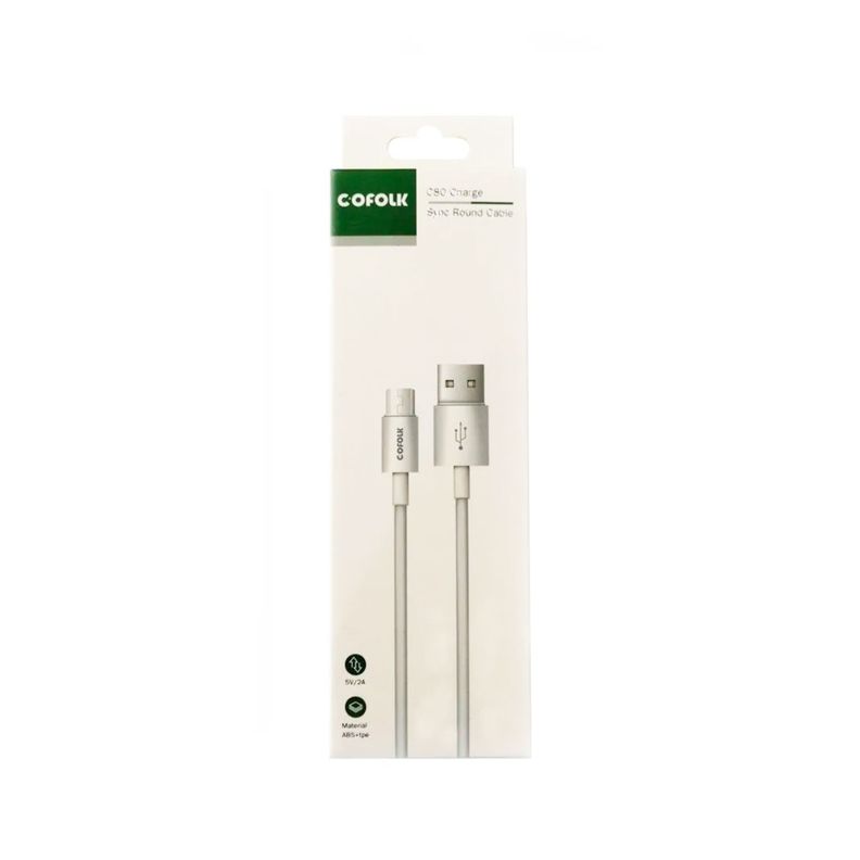 Cable De Carga Y Datos Micro Usb 2amp-3