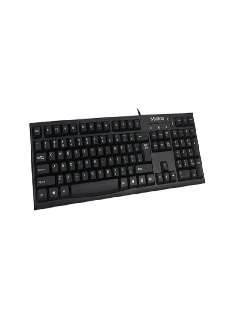 Teclado Con Cable Usb MT-K815 Español Con Hub Usb - Meetion-2
