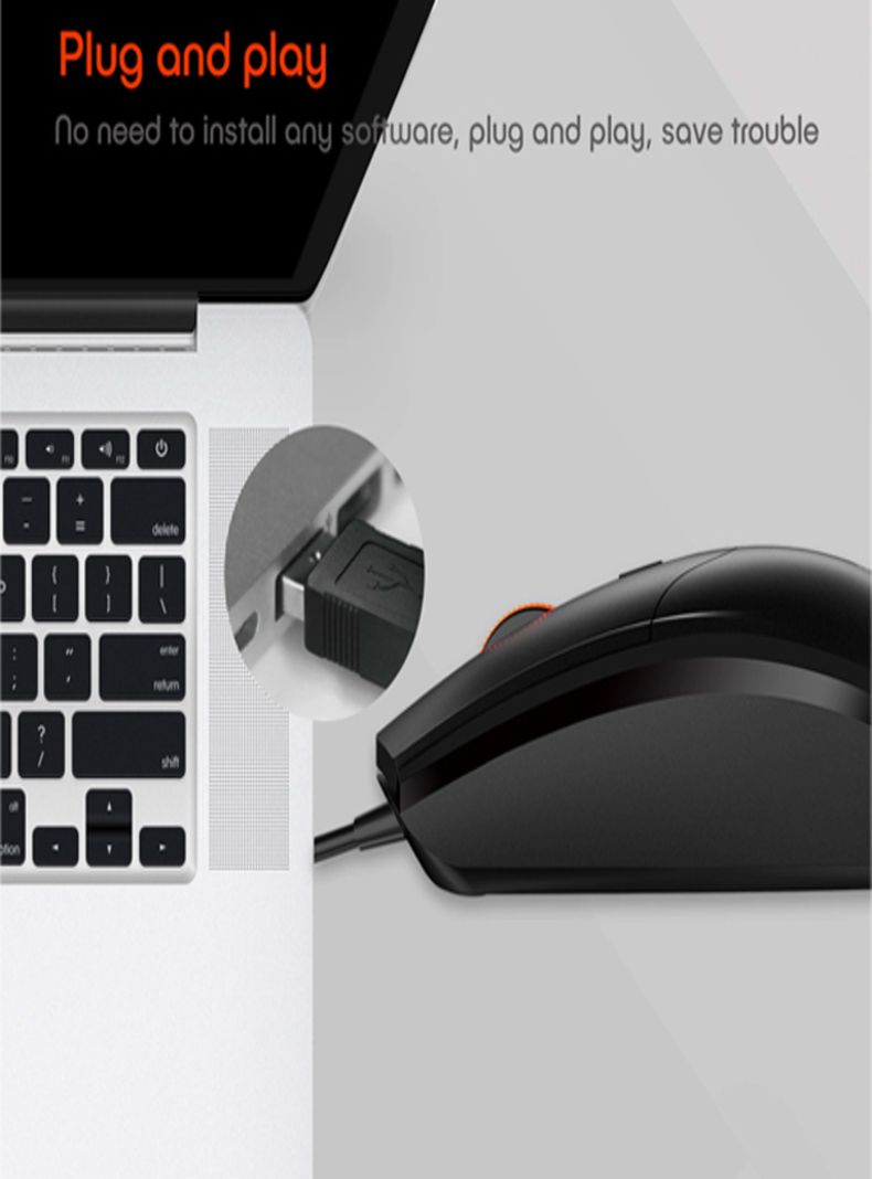 Mouse Con Cable Mt - M362 - Meetion-7