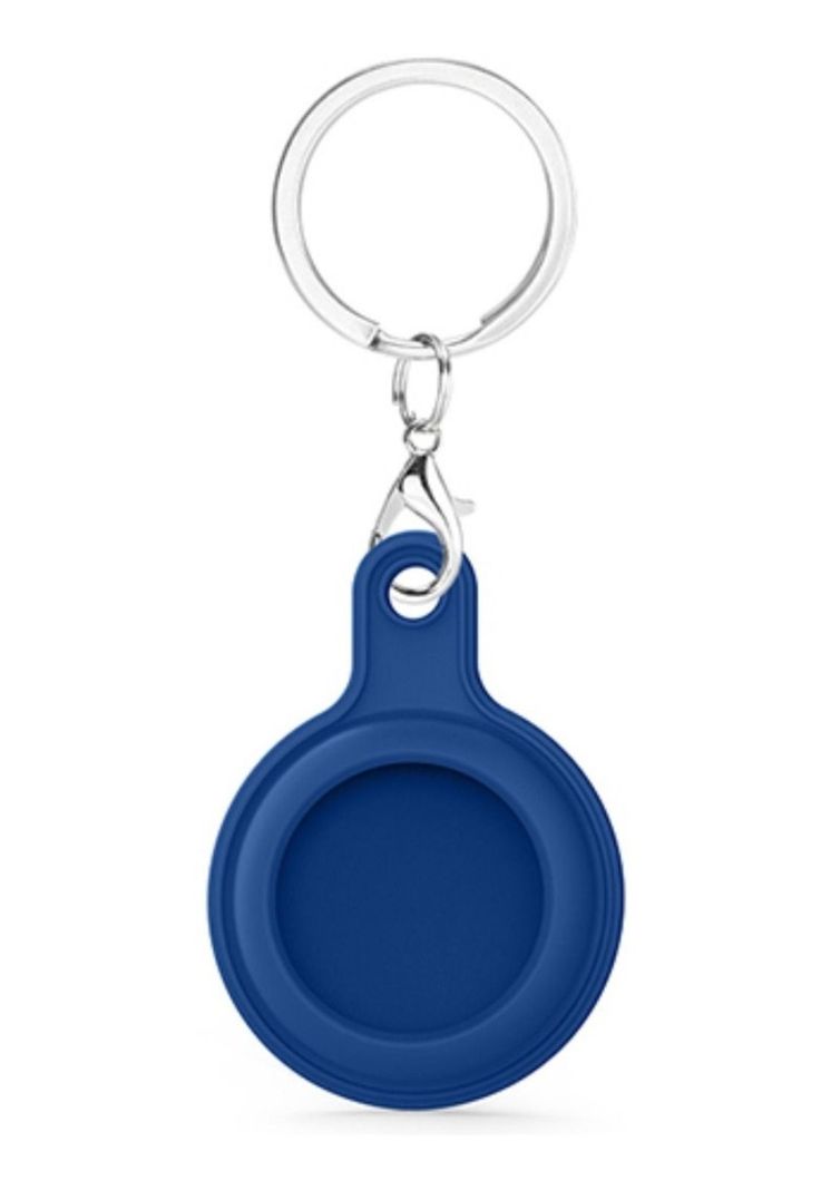 Funda Silicona Airtag Llavero Colores Verde oscuro-0