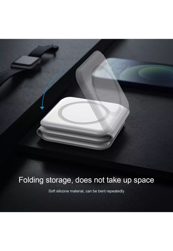 CARGADOR RÁPIDO INALÁMBRICO MAGSAFE PARA IPHONE 3 EN 1 -4