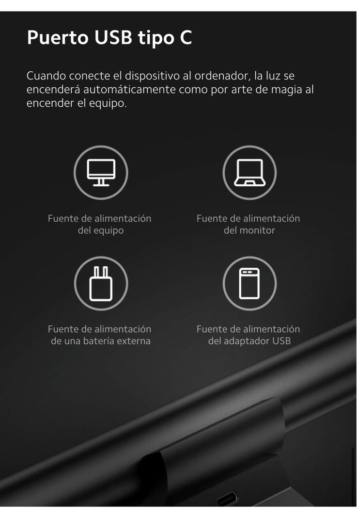 Xiaomi Mi Computer Monitor Light Bar / Lámpara led-8