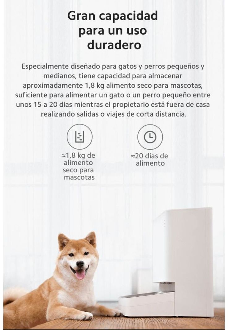 Xiaomi Alimentador para Mascotas Automático Inteligente-1