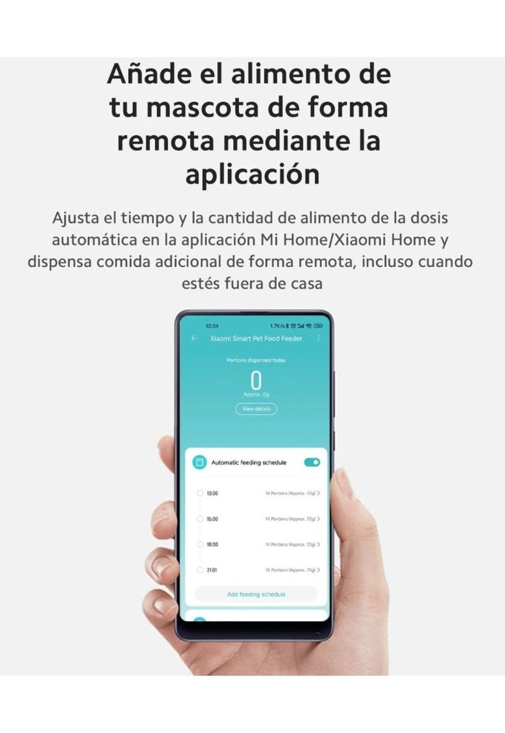 Xiaomi Alimentador para Mascotas Automático Inteligente-6