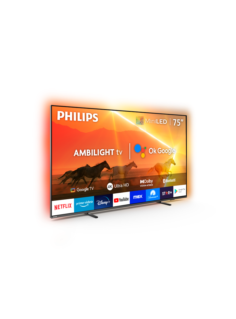 MiniLED Philips 75” UHD 4K 75PML9118 Ambilight TV-1