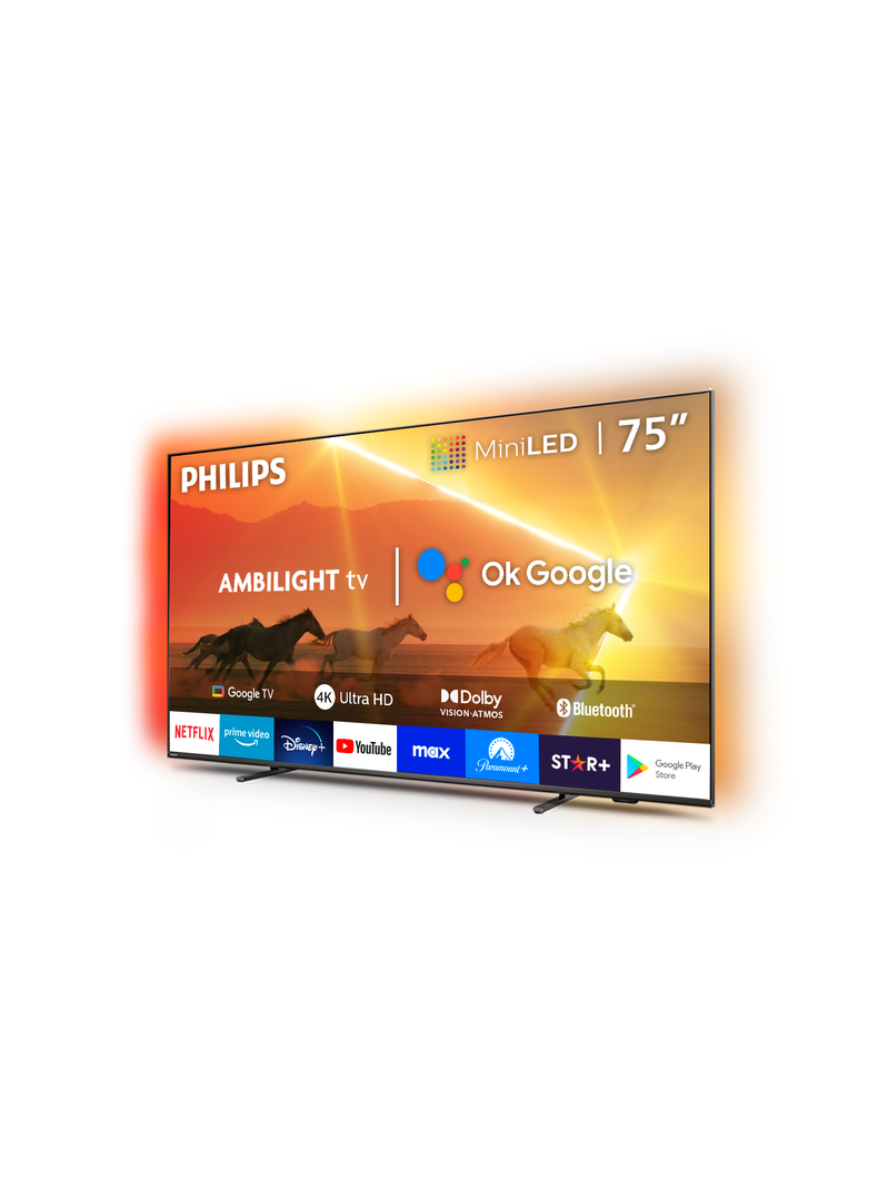 MiniLED Philips 75” UHD 4K 75PML9118 Ambilight TV-2