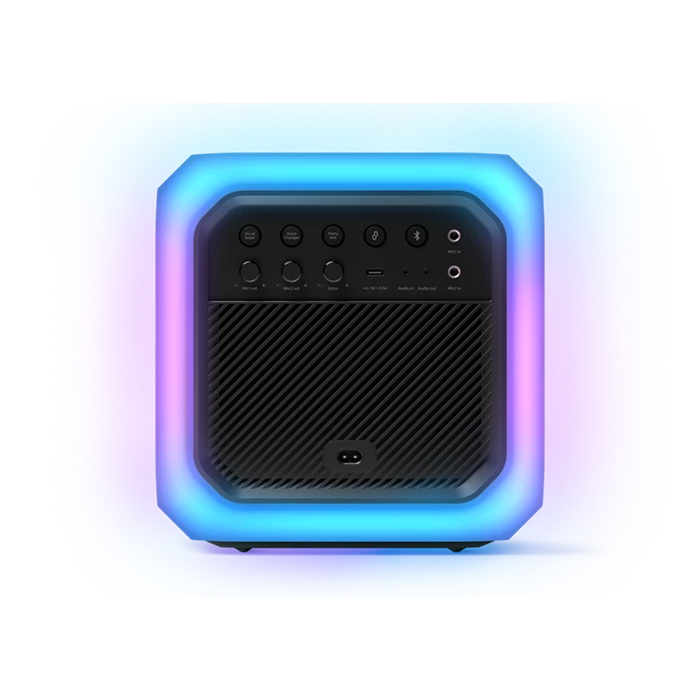 Parlante para Fiesta Karaoke Cubo Philips TAX7207 con 12 horas de batería, luz De Fiesta De 360°-2