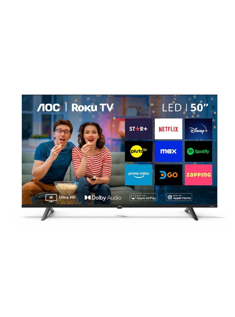 Smart TV AOC Roku TV LED 50” UHD 4K  50U7045-0
