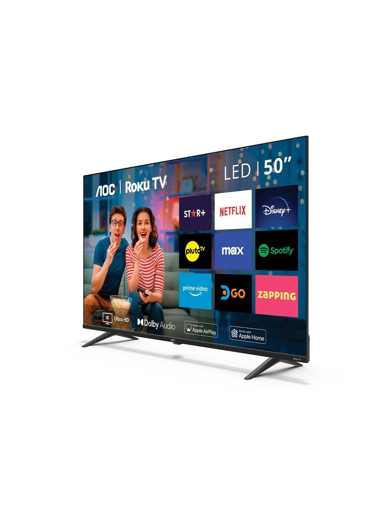 Smart TV AOC Roku TV LED 50” UHD 4K  50U7045-2