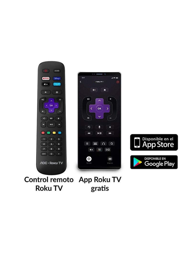 AOC Roku TV LED 32” HD Smart TV 32S5045-1