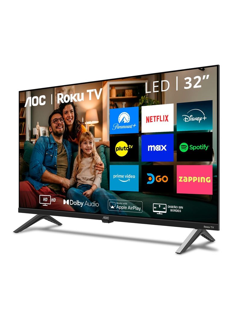 AOC Roku TV LED 32” HD Smart TV 32S5045-3