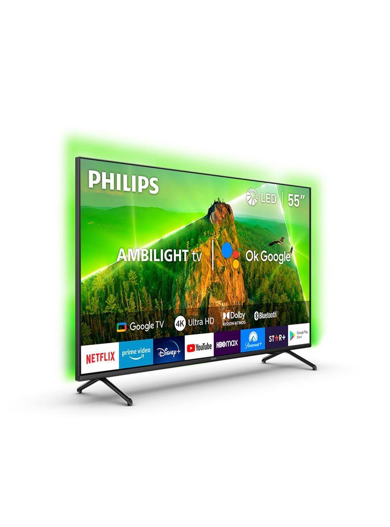 Smart TV LED Philips 55” UHD 4K 55PUD7908 Ambilight TV-2