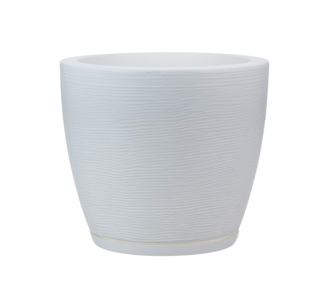 MACETERO FLORIDIS AMSTERDAM BLANCO 28CM DE ALTO-0