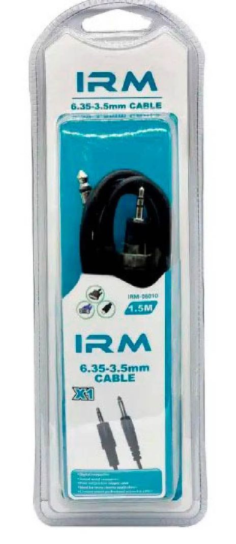 Cable Mini Plug St 3.5 a Plug 6.5 1,5m-0