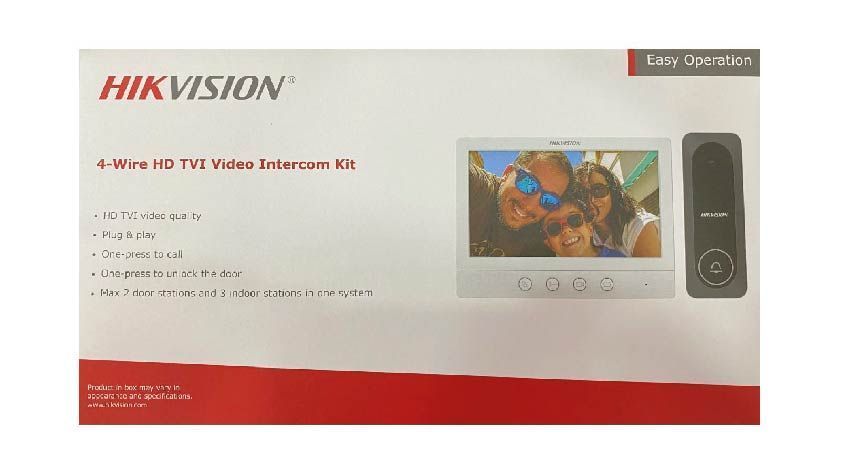 4-Wire HD TVI Video Intercom Kit-3