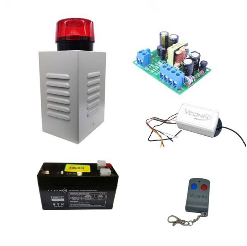 kit alarma comunitaria bateria control cargador vcoon-5