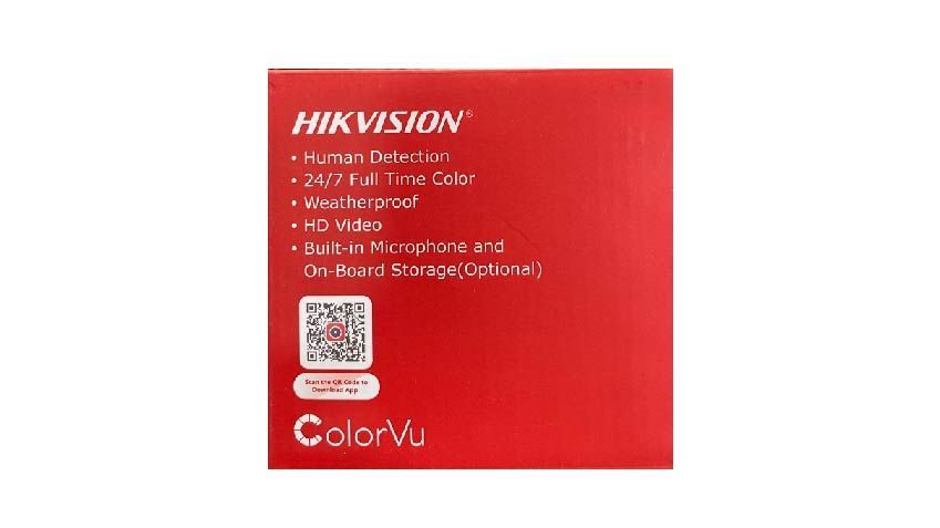 Cámara Seguridad Hikvision Ds-2ce10df0t-pf 28mm 2mp Colorvu-4