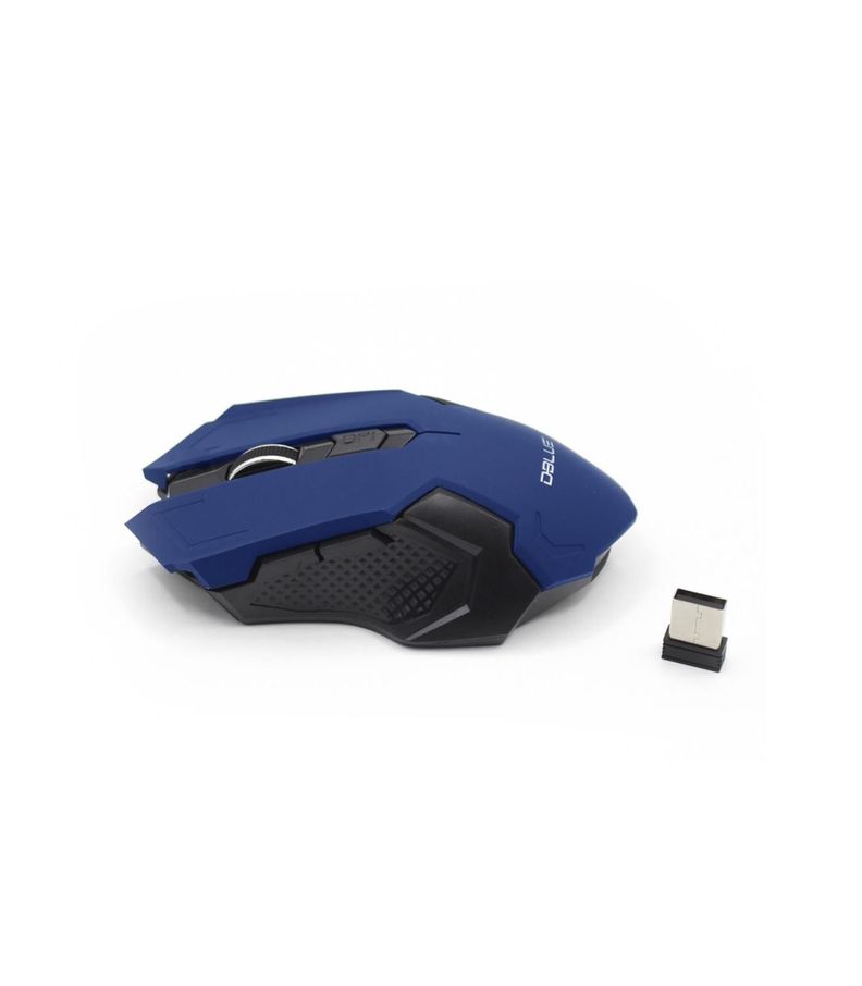 Mouse Inalambrico 2.4 Ghz 1000 Dpi Usb 4 Botones - Blue-0