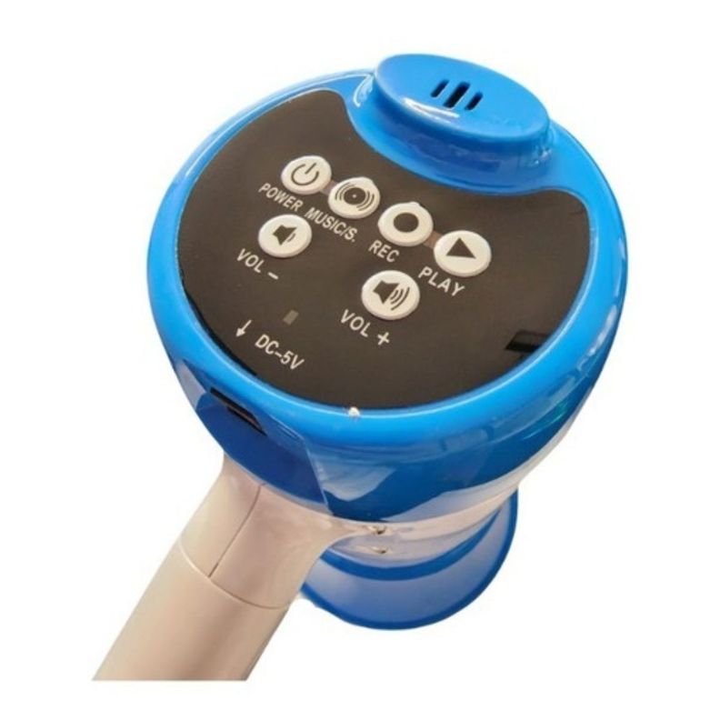 Megáfono Portátil Recargable Alto Parlante Grabadora 10w-1