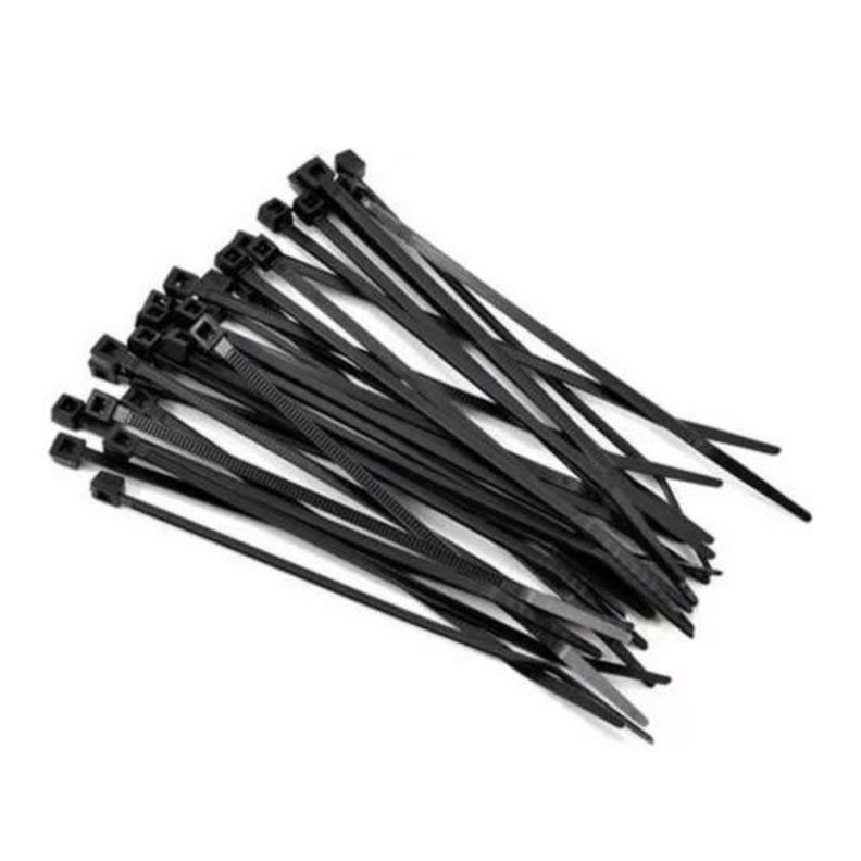 Pack 100 Amarra Cable Plástico 200x3.6mm Blanco 18kg-1