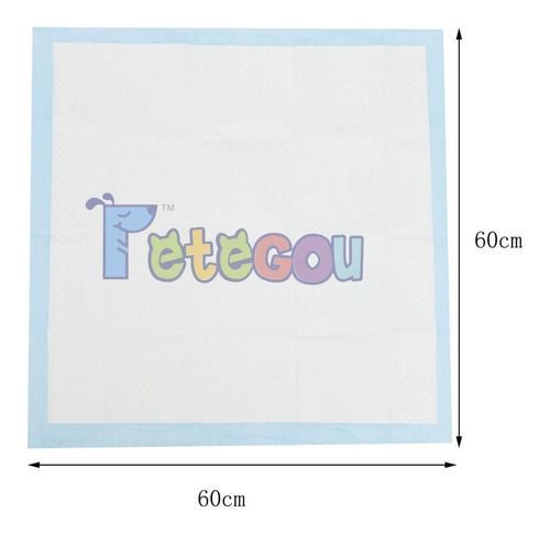 Sabanilla Para Mascota 60x60 Efecto Absorbente Bambu Carbon-1