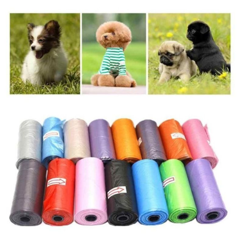 Bolsa Ecologica Desecho De Mascotas 6 Rollos De 15 Bolsas Cu-0