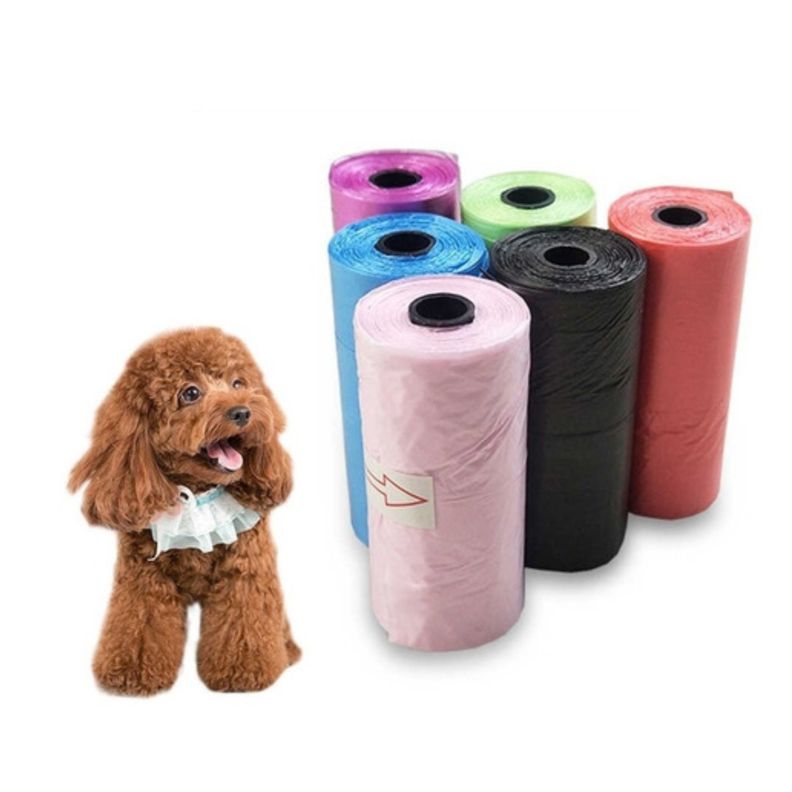 Bolsa Ecologica Desecho De Mascotas 6 Rollos De 15 Bolsas Cu-1
