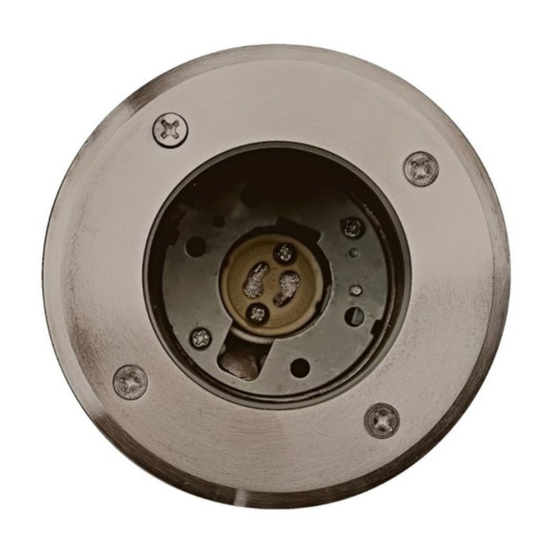 Foco Embutido Piso 10cm Porta Ampolleta Dicroico Exterior-1