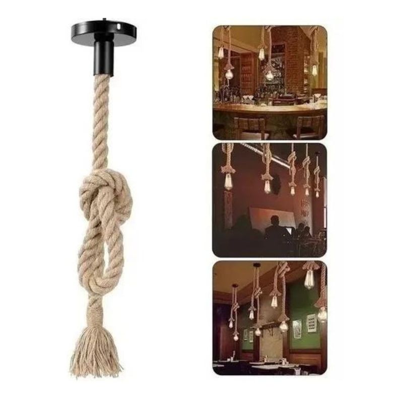 Soquete Colgante Decorativo Vintage Soga E27 Rustico Pack 3-2