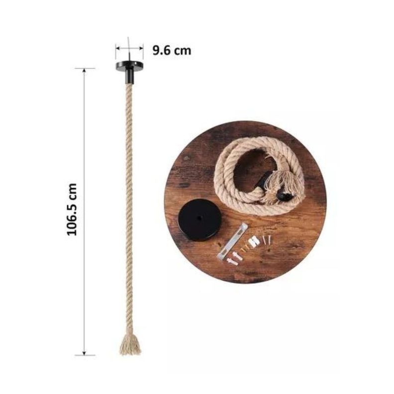 Soquete Colgante Decorativo Vintage Soga E27 Rustico Pack 3-4