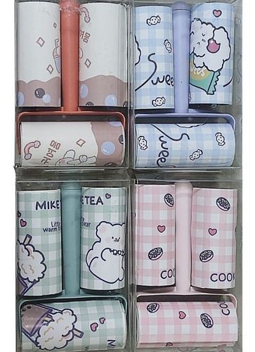 Pack X3 Rodillo Quita Pelo Multiuso Ropa Mascota Saca Pelusa-4