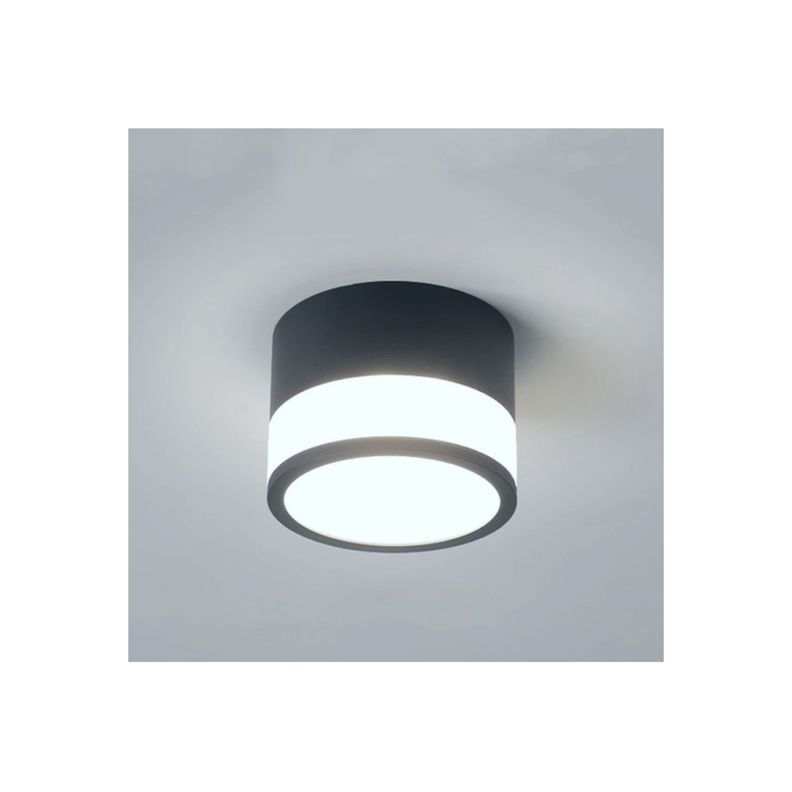 Panel Sobrepuesto Con Vidrio Decorativo Led 7w Luz Fría-1