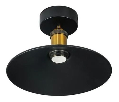 Lampara Techo Vintage Decoración Retro Soquete E27 Interior.-0
