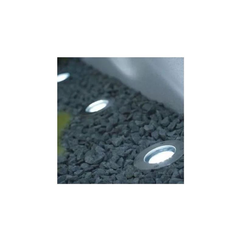 Foco Embutido Piso Porta Ampolleta Dicroico Gu10 Exterior-2