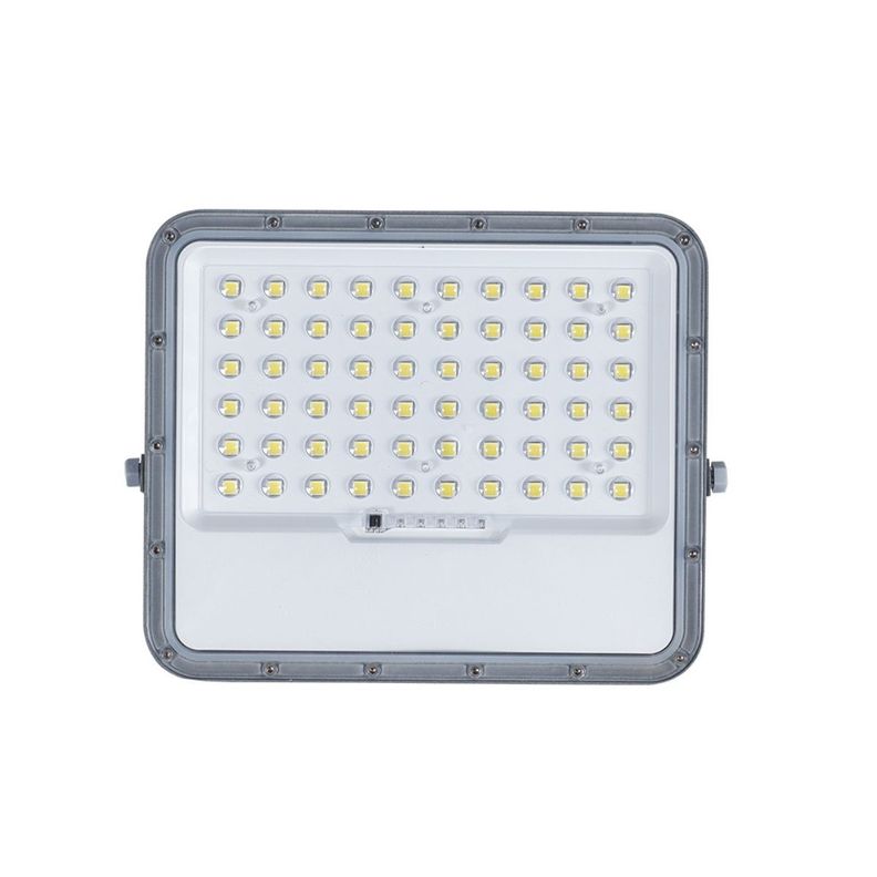 FOCO PROYECTOR LED CON PANEL SOLAR 1400LM LUZ FRIA + CONTROL-1