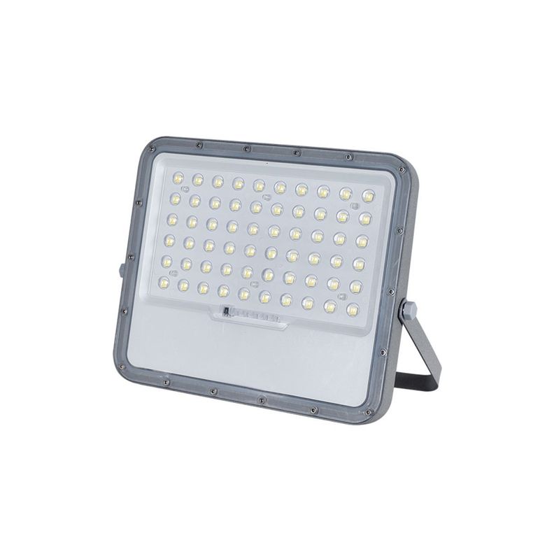 FOCO PROYECTOR LED CON PANEL SOLAR 1400LM LUZ FRIA + CONTROL-2