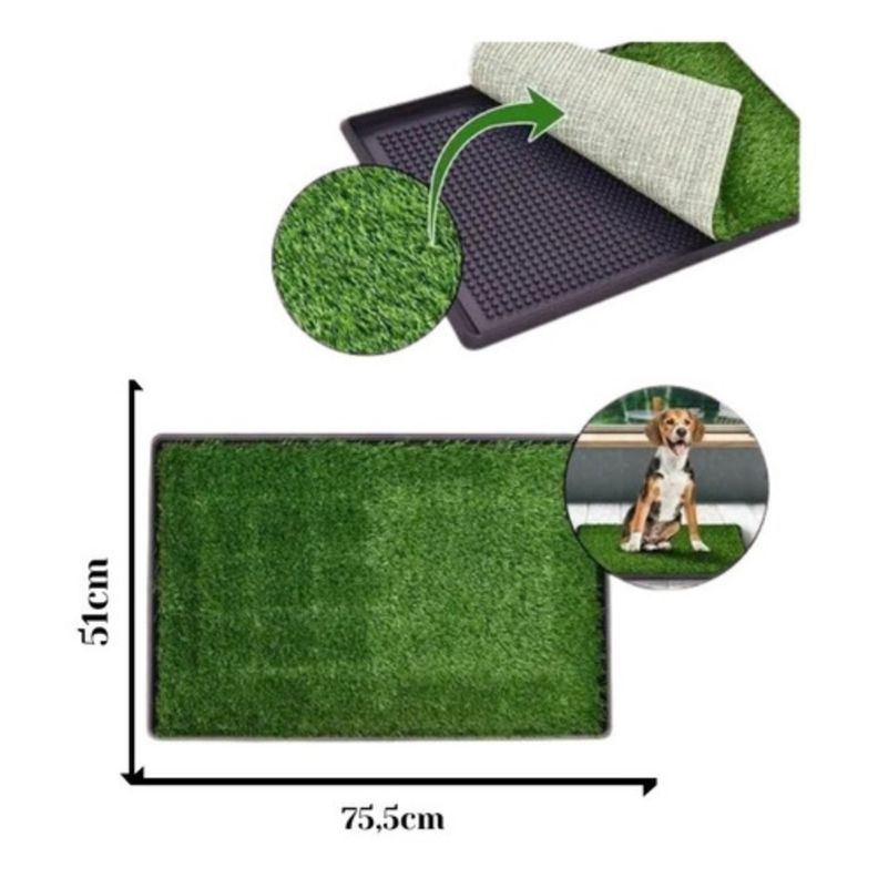 Pet Potty Comodo Sanitario Baño Ecologico Xl Perros Y Gatos-2