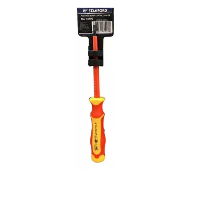 Destornillador Tipo Paleta 4x100 Magnetico 1kv Electrico-3