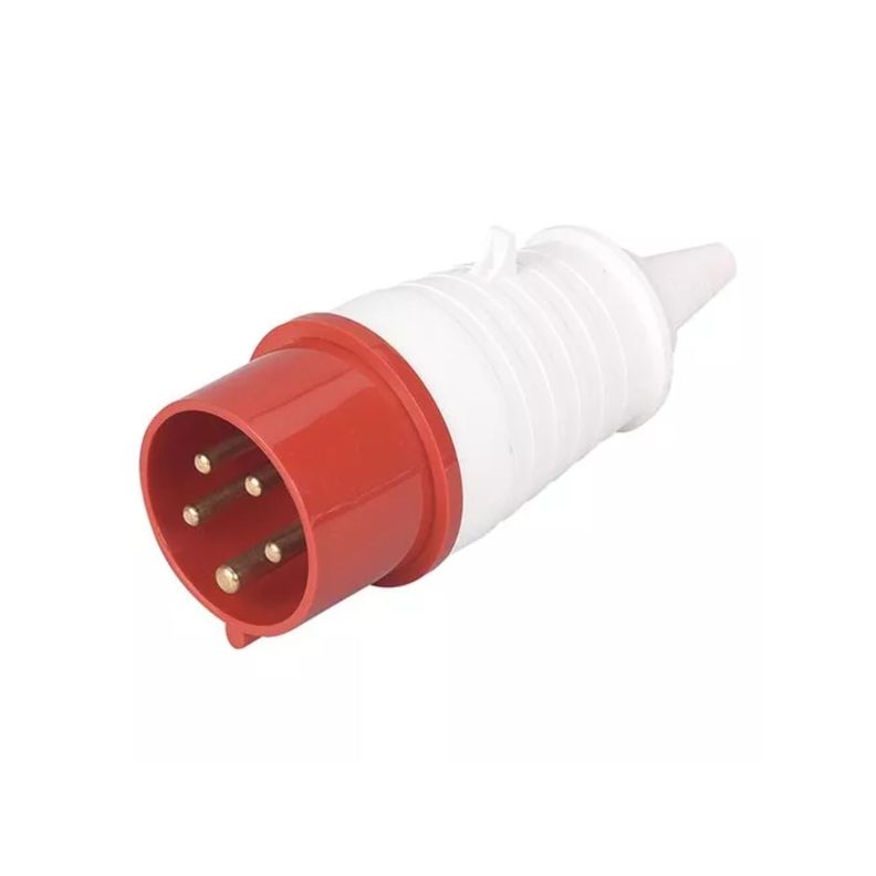Enchufe Industrial Macho Volante Ip44 16a 380v 3p / n / t-0