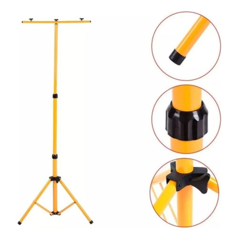 Soporte Base Atril Tripode Para Foco Led 220v O Emergencia-0
