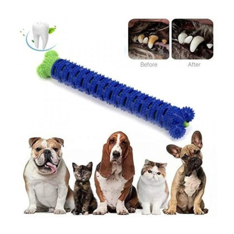 Juguete Limpiador Removedor De Placa Higiene Dental Hueso-2