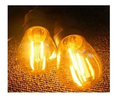 Pack X 15 Ampolleta Led Vintage Edison S14 Rosca Normal E27-4