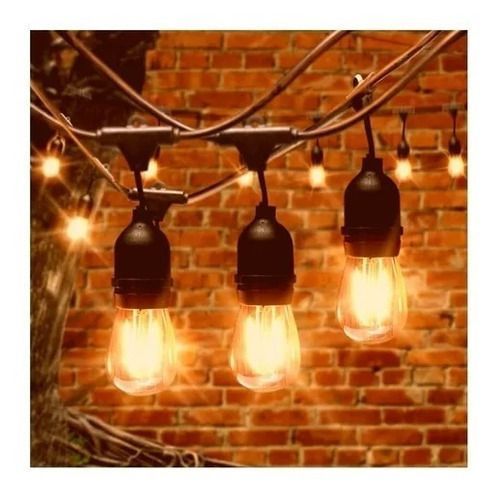 Pack X 15 Ampolleta Led Vintage Edison S14 Rosca Normal E27-5