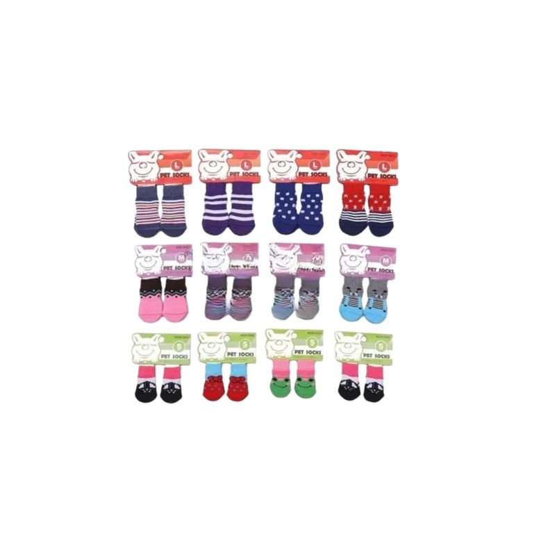 Super Pack X6 Calcetines Calzado Fashion Mascota Perro Gato-1