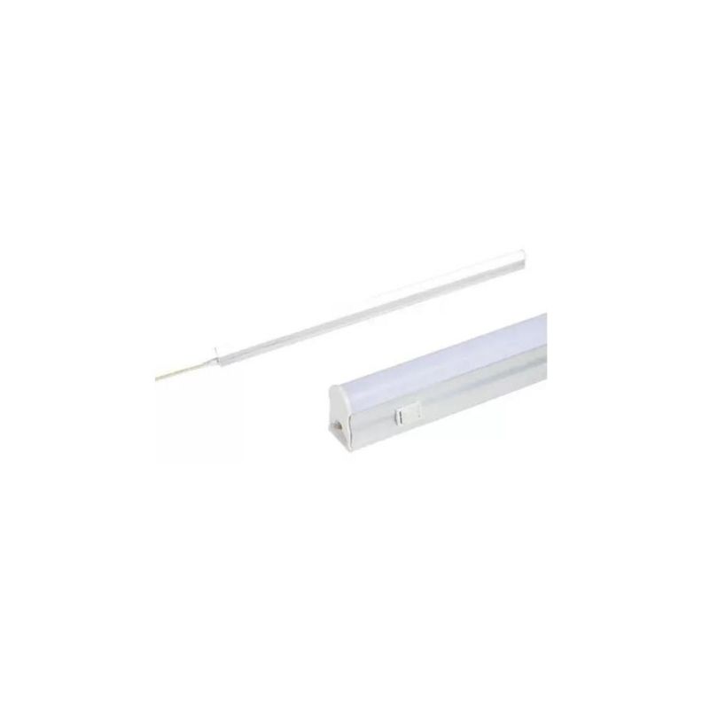 Pack 10 Tubo Led T5 Con Base Empavonado 18w 120cms-2