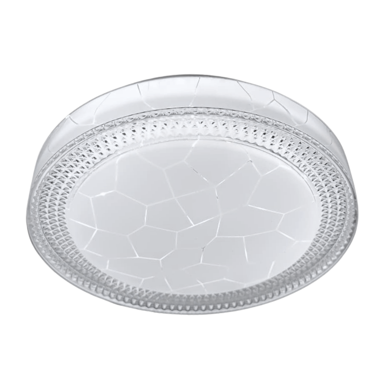 Lámpara Plafón Led 48W 26CM Redondo Sobrepuesto Elegante-1
