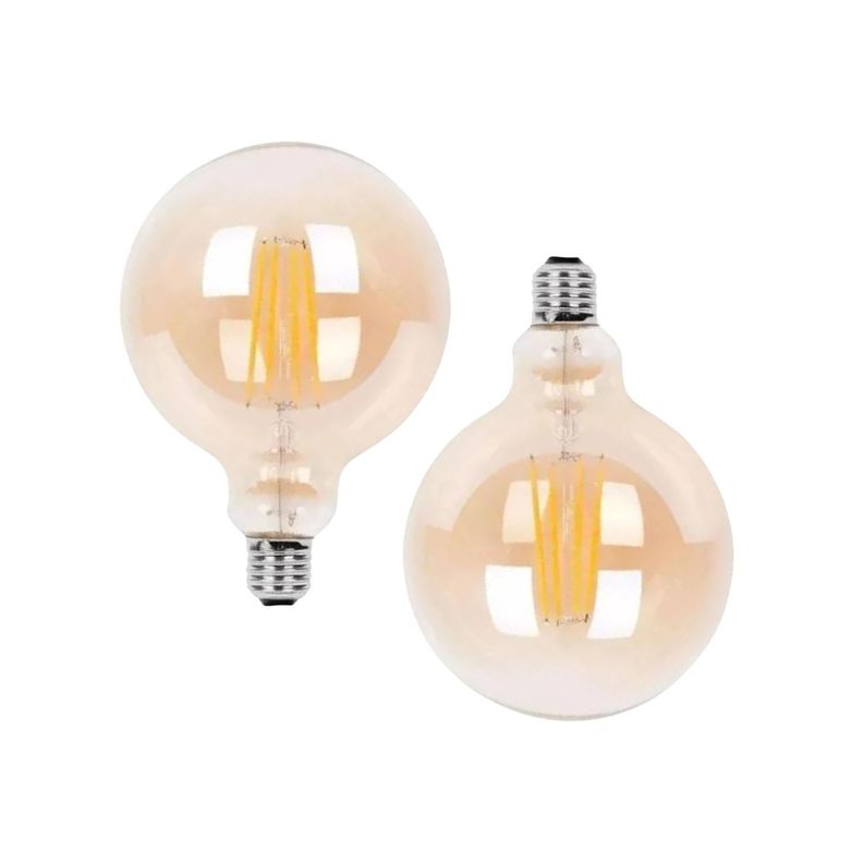 PACK 2 AMPOLLETA E27 LED G80 4W 2700K KONNERGIE DEUS-0