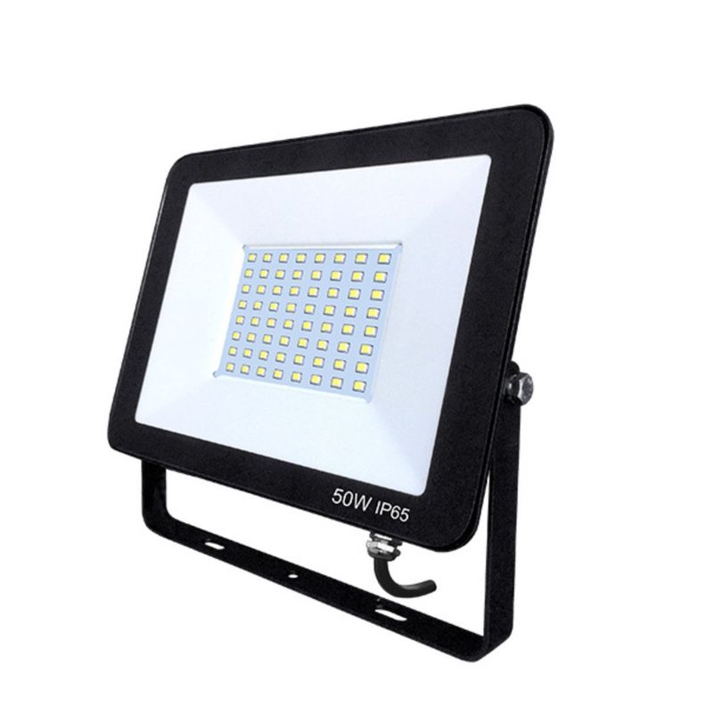 Foco Proyector Area Led 50w Eco Seguridad Exterior Pack 3-2